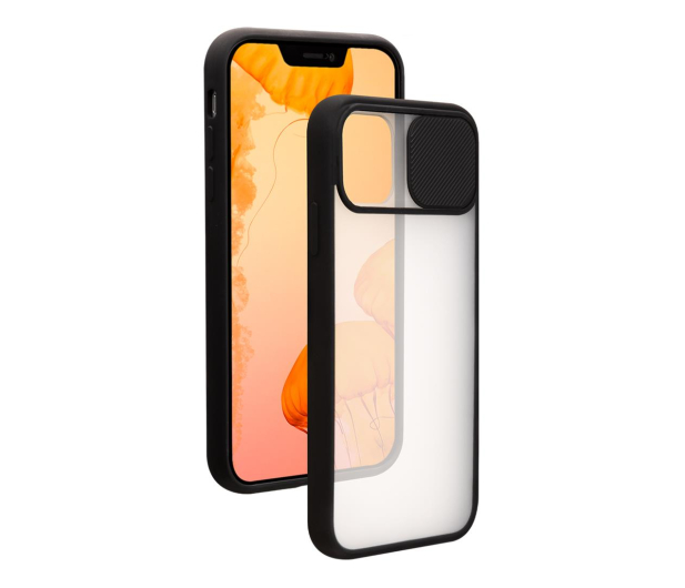 BIGBEN Etui slide do iPhone 12 PRO MAX CZARNY - 671284 - zdjęcie